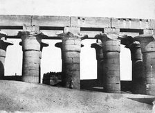 Temple ruins, Egypt, 1852.  Artist: Maxime du Camp