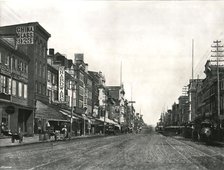 Market Street, Philadelphia, USA, 1895.  Creator: Unknown.
