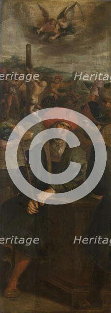 Flagellation of the Four Crowned Martyrs, 1624. Creator: Frans Francken II.