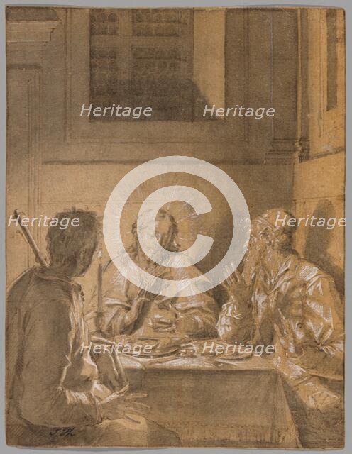 Supper at Emmaus, 1590/95. Creator: Peter Candid.