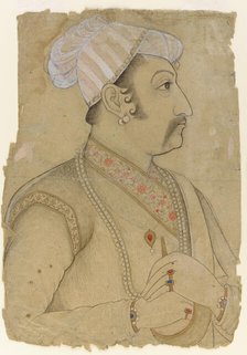 Raja Gaj Singh of Marwar, 17th century. Creator: Unknown.