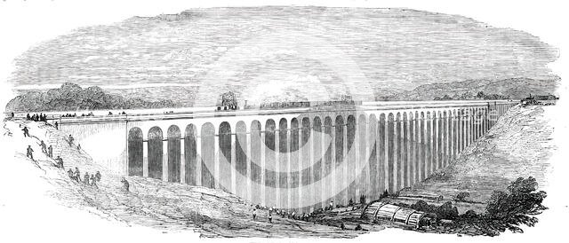 The Welwyn Viaduct, 1850. Creator: Unknown.