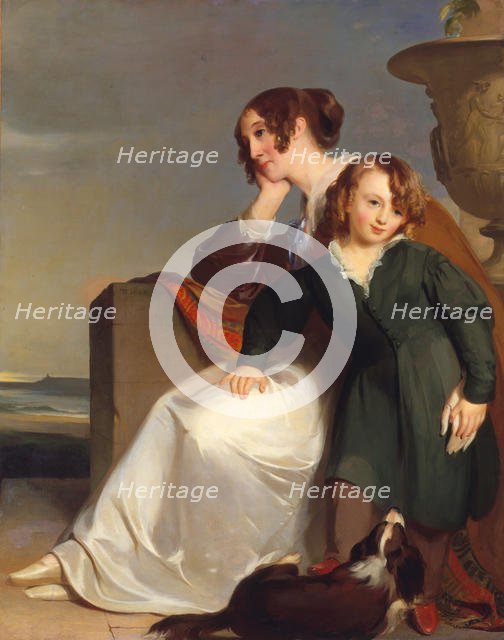 Mother and Son, 1840. Creator: Thomas Sully.