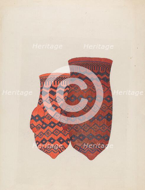 Mitten, c. 1936. Creator: Carl Keksi.