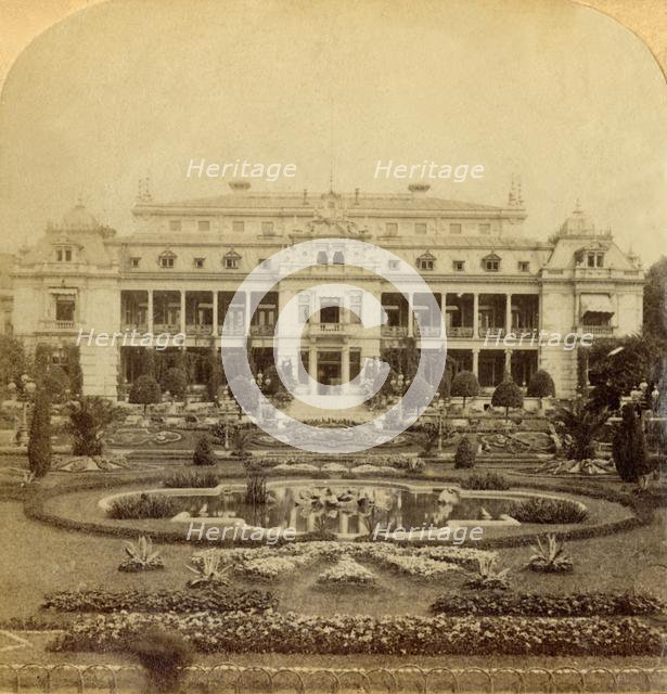 'Palm Gardens, Frankfort, Germany', 1894. Creator: Bert Underwood.