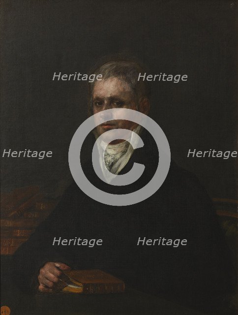 Portrait of José Luis Munárriz. Artist: Goya, Francisco, de (1746-1828)