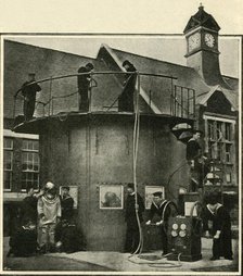 'The Diving Tank At Portsmouth Where Divers Are Trained', 1901. Creator: Unknown.