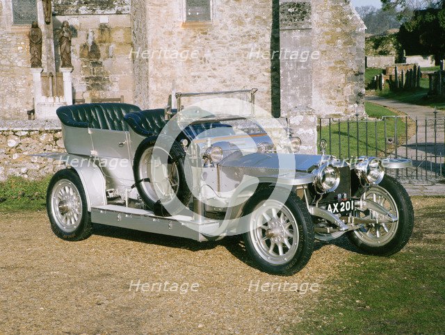 1907 Rolls Royce Silver Ghost. Artist: Unknown.