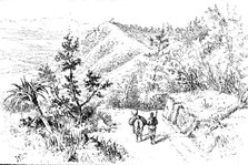 The Lushai Expedition: a corner of the Haka Road, near Fort Langleh, 1890. Creator: Unknown.