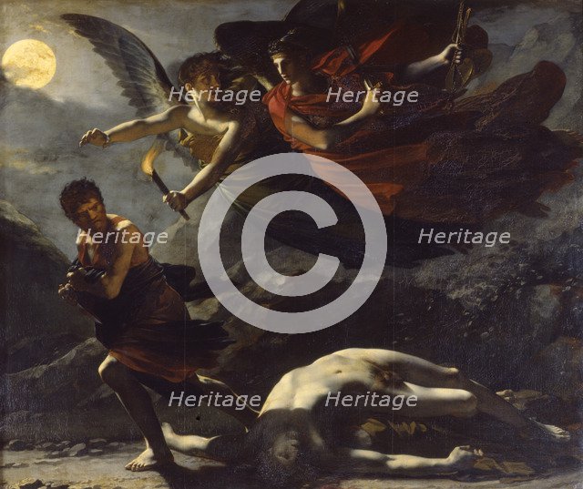 'Justice and Divine Vengeance pursuing Crime', 1808.  Artist: Pierre-Paul Prud'hon