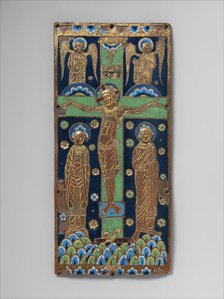 Book Cover Plaque with the Crucifixion, French, ca. 1190-1200. Creator: Unknown.