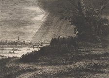 Landscape with Storm, 18th-early 19th century. Creator: Vivant Denon.