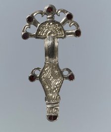 Bow Brooch, Frankish, 500-550. Creator: Unknown.