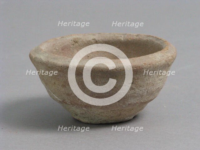 Bowl, Coptic, 4th-7th century. Creator: Unknown.