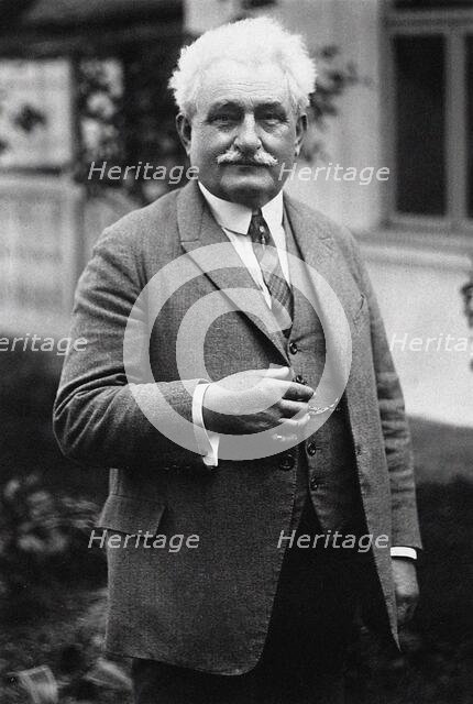 Portrait of the composer Leos Janacek (1854-1928). Creator: Anonymous.