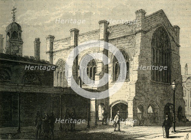 'Lincoln's Inn Chapel', (1881). Creator: Unknown.