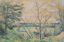 In the Oise Valley, 1878-80. Creator: Paul Cezanne.