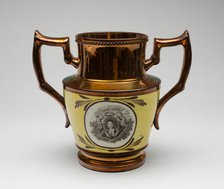 Vase, c. 1850. Creator: Unknown.