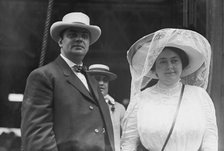 Judge Rosalsky and wife, 1912. Creator: Bain News Service.