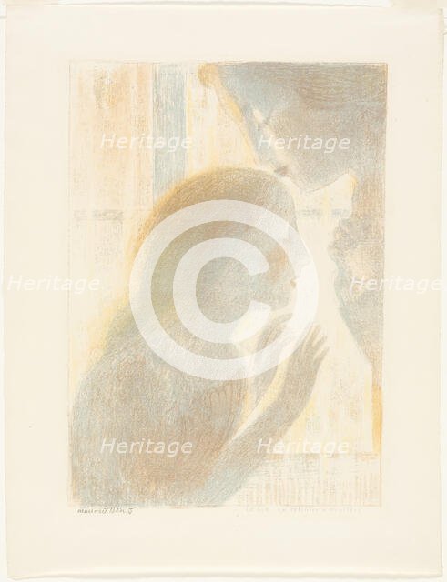 It was a Religious Mystery, plate four from Love, 1898, published 1899. Creator: Maurice Denis.