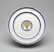 Commemorative Plate, 1793/1800. Creator: Unknown.