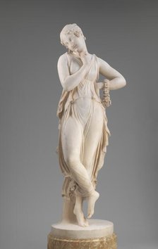 Dancer with Finger on Chin, model 1809/1814, carved 1819/1823. Creator: Antonio Canova.