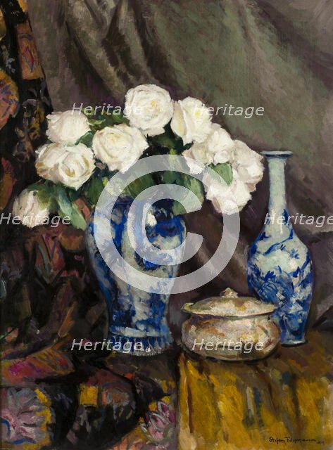 White Roses, 1919. Creator: Stephan Filipkiewicz.