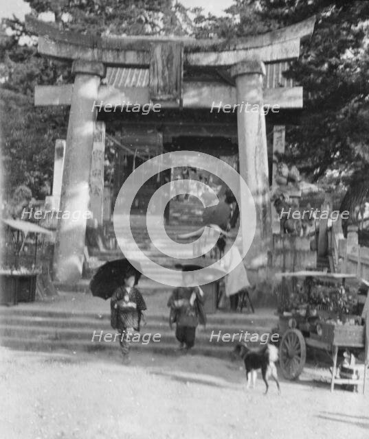 Travel views of Japan and Korea, 1908. Creator: Arnold Genthe.