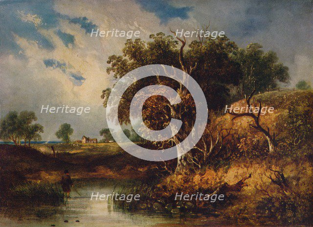 'Landscape', 1855. Artist: Samuel David Colkett.