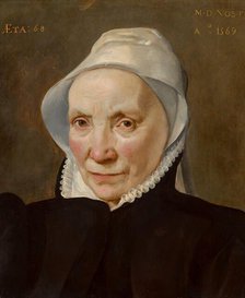 Portrait of an Old Woman, 1569. Creator: Martin de Vos.