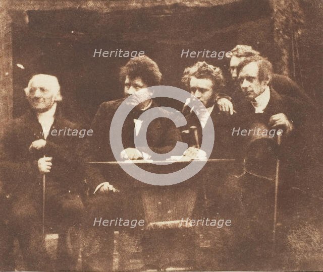 Cunningham, Begg, John Hamilton, Guthrie, 1843-47. Creators: David Octavius Hill, Robert Adamson, Hill & Adamson.
