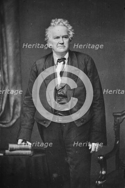 Joshua Reed Giddings of Ohio, between 1855 and 1865. Creator: Unknown.