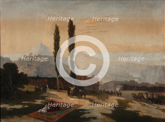 View of Tiflis, 1890. Artist: Anonymous  