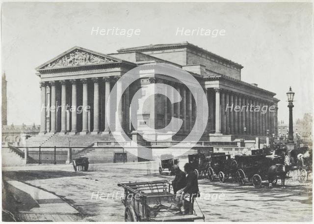 St. George's Hall, Liverpool, 1854. Creator: Thomas Sutton (British, 1819-1875).
