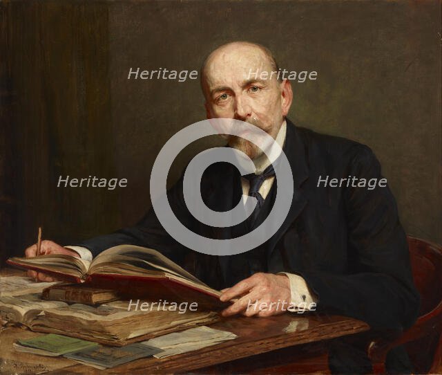 Portrait of Zdzislaw Morawski, 1918. Creator: Kazimierz Pochwalski.