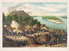 Siege of Vicksburg--Surrender, July 4, 1863, pub. 1888. Creator: American School (19th Century).
