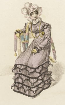 Fashion Plate (English Carriage Dress), 1820. Creator: John Bell.