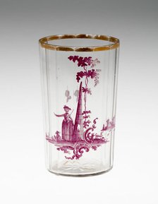 Beaker, Bohemia, c. 1750. Creator: Bohemia Glass.