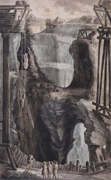 Mine, End of 18th-early 19th century. Creator: Gillberg, Carl Gustaf (1774-1855).