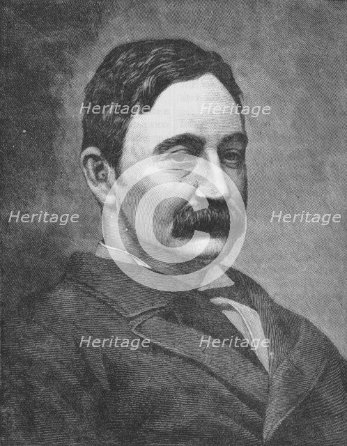 'Colonel Fred Burnaby', c1881-85. Artist: Unknown.