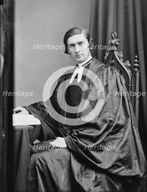 Rev. W.D. Walker, between 1855 and 1865. Creator: Unknown.