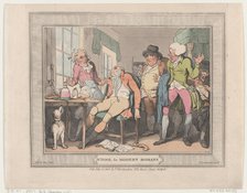 School for Modern Romans, May 10, 1802., May 10, 1802. Creator: Thomas Rowlandson.