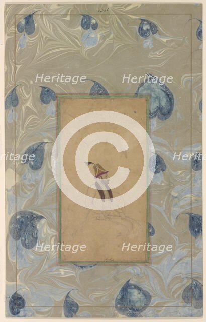 Portrait of Nadir Shah, mid-18th century. Creator: Unknown.