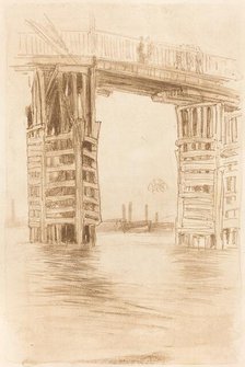 The Tall Bridge, 1878. Creator: James Abbott McNeill Whistler.