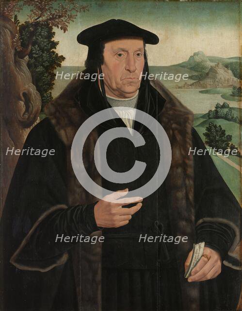 Portrait of Cornelis Aerentsz van der Dussen (1481-1556), c.1555-c.1570. Creator: Unknown.