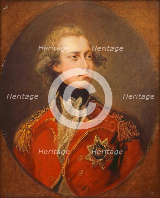 George IV as Prince of Wales, 1781. Creator: Gainsborough Dupont.