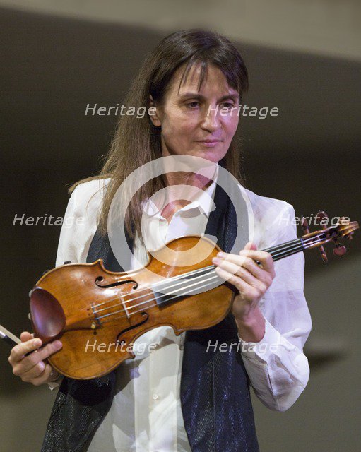 Viktoria Mullova, 2017. Artist: Alan John Ainsworth.