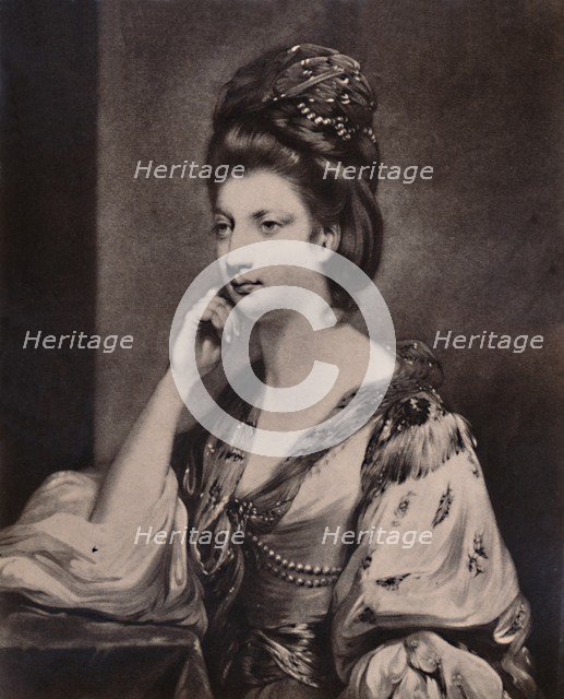 Miss Julia Bosvile, afterwards Viscountess Dudley, 1775 (1894). Artist: James Watson.