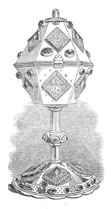 Ciborium, 1850. Creator: Unknown.