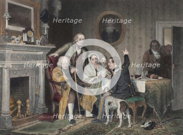 Old '76 and Young '48, 1851. Creator: Joseph Ives Pease.